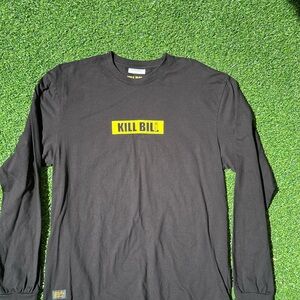 Vailent Kill Bill Vol 1 & 2 Black Long Sleeve Shirt